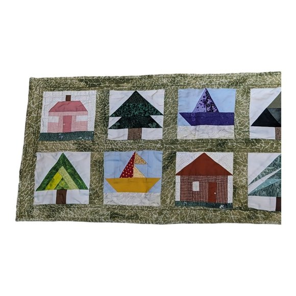 Rustic Tree Table Runner 50" x 10" - Picture 7 of 8